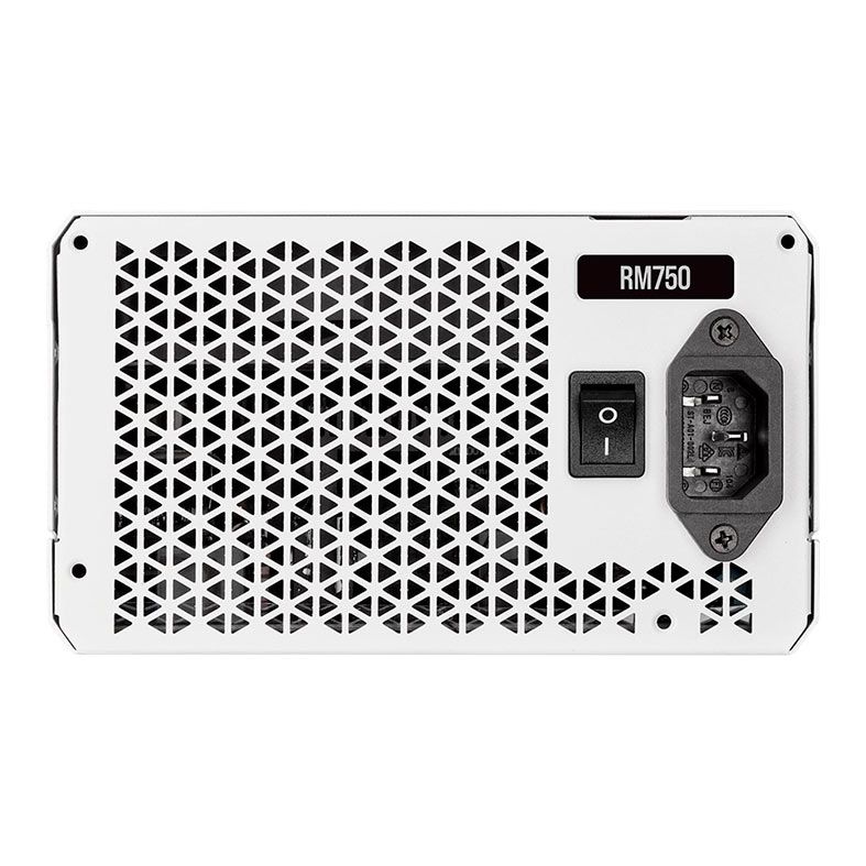 Fonte Corsair RM750, Full Modular, 80 Plus Gold, Branca, CP-9020231-NA