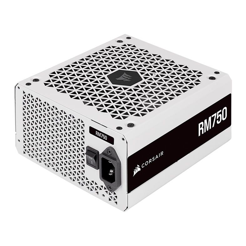 Fonte Corsair RM Series RM750, 750W, Full Modular, 80 Plus Gold, White, CP-9020231-WW