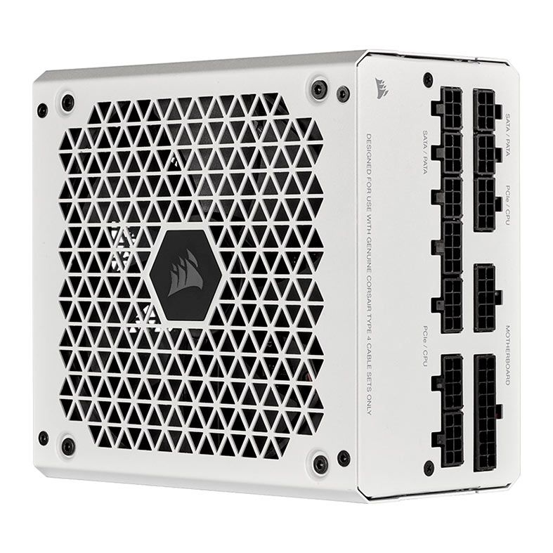 Fonte Corsair RM Series RM850, 850W, Full Modular, 80 Plus Gold, White, CP-9020232-WW