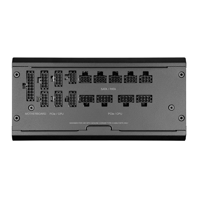 Fonte Corsair RM1200x, 1200w, ATX 3.1 PCIe 5.1, Full Modular, 80 Plus Gold, Preto, CP-9020254-BR