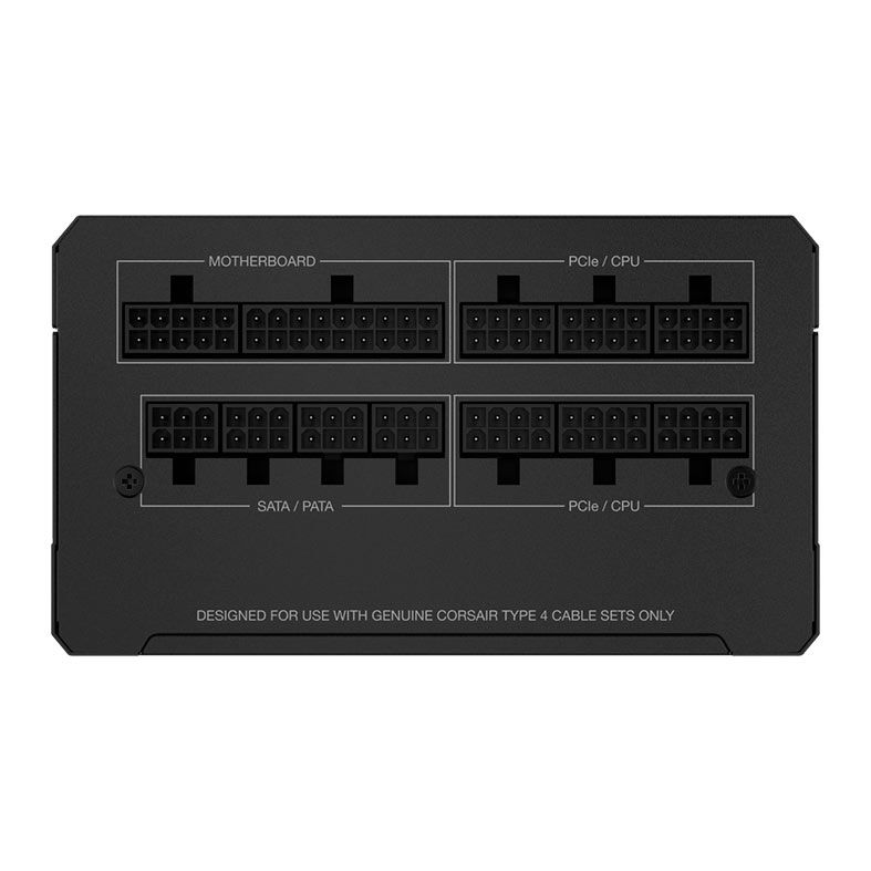 Fonte Corsair RM1200e, Full-Modular, ATX 3.1 PCIe 5.1, 80 Plus Gold, Preto, CP-9020258-BR