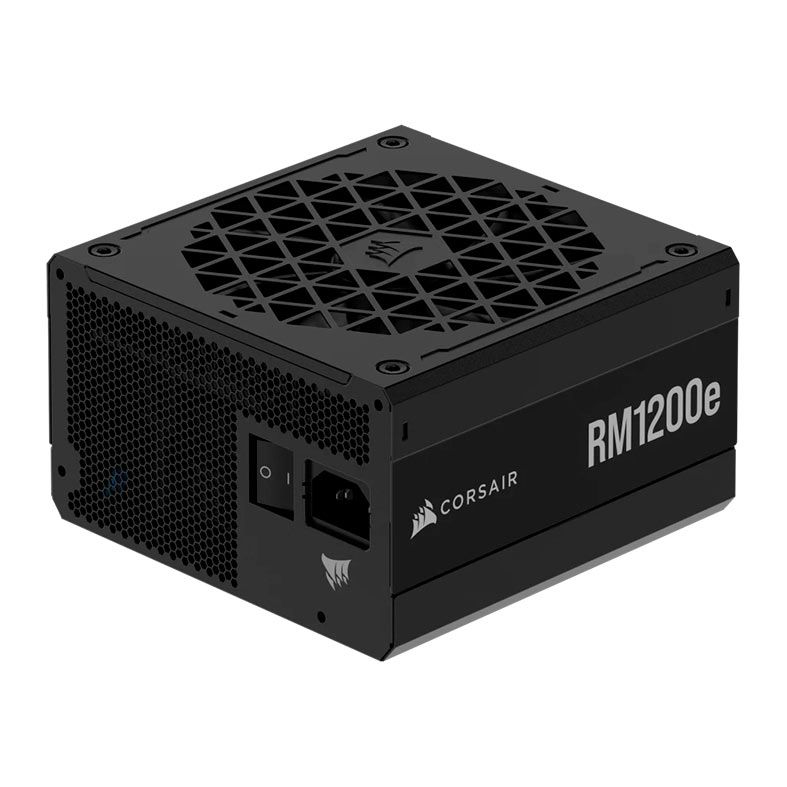 Fonte Corsair RM1200e, Full-Modular, ATX 3.1 PCIe 5.1, 80 Plus Gold, Preto, CP-9020258-BR