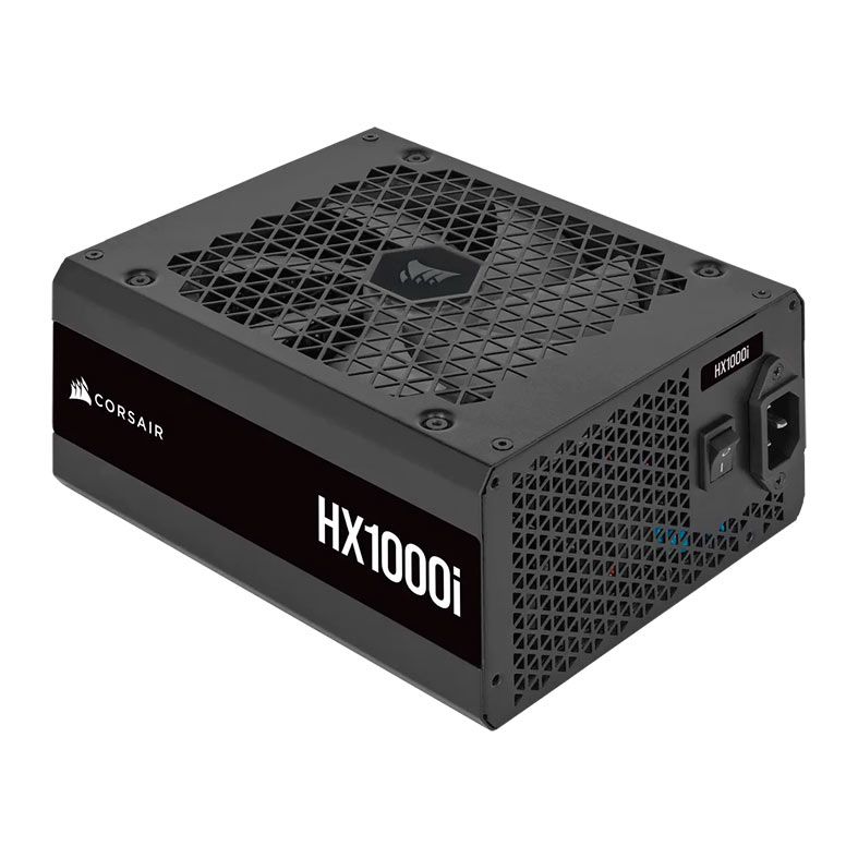 Fonte Corsair HX1000i, 1000W, Full Modular, ATX 3.1, PCIe 5.1, 80 Plus Platinum, Preta, CP-9020259-WW