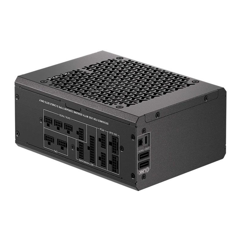 Fonte Corsair HX1500i Shift, 1500W, Full-Modular, ATX 3.1, PCIe 5.1, 80 Plus Platinum, Preto, CP-9020269-WW