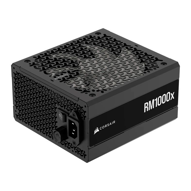 Fonte Corsair RM1000x, 1000W, ATX 3.1, PCIe 5.1, Full-Modular, Cybenetics Platinum, Preto, CP-9020271-BR