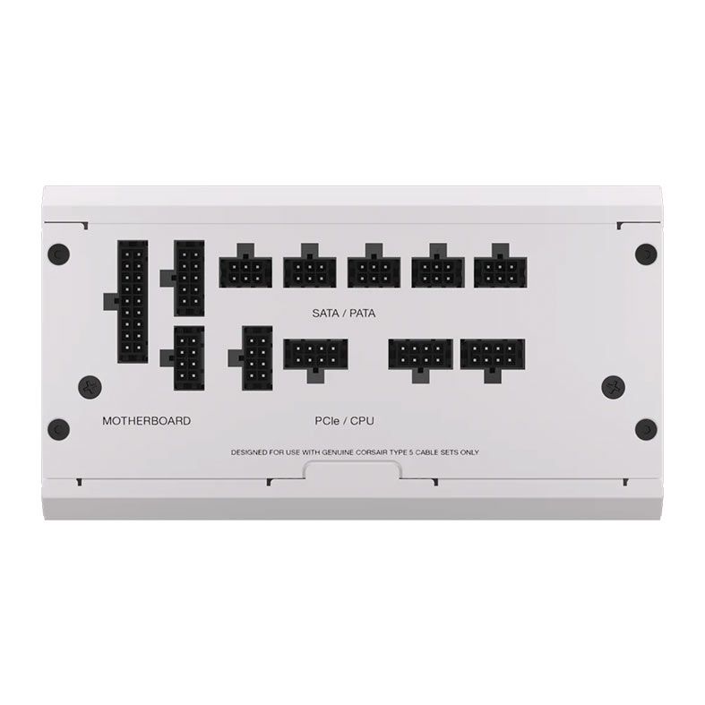Fonte Corsair RM850x Shift, 850W, Full-Modular, 80 Plus Gold, Branco, CP-9020274-BR
