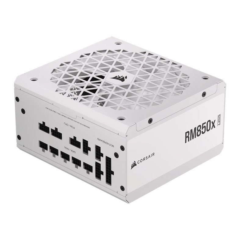 Fonte Corsair RM850x Shift, 850W, Full-Modular, 80 Plus Gold, Branco, CP-9020274-BR