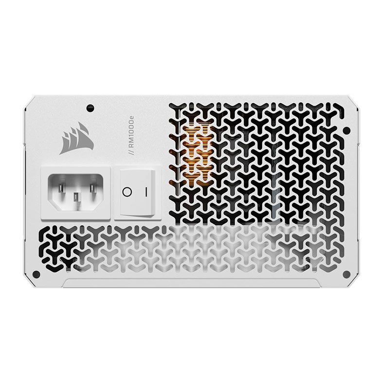 Fonte Corsair RM1000e, 1000W, Full-Modular, ATX 3.1 PCIe 5.1, Cybenetics Gold, Branco, CP-9020294-BR