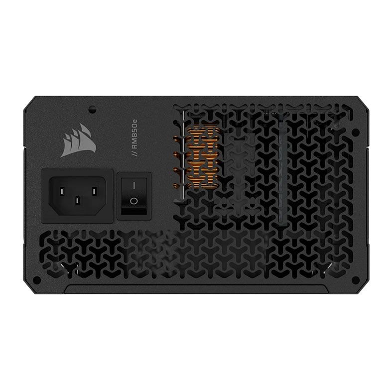 Fonte Corsair RM850e, 850W, ATX 3.1, PCIe 5.1, Full-Modular, Cybenetics Gold, Preto, CP-9020296-WW
