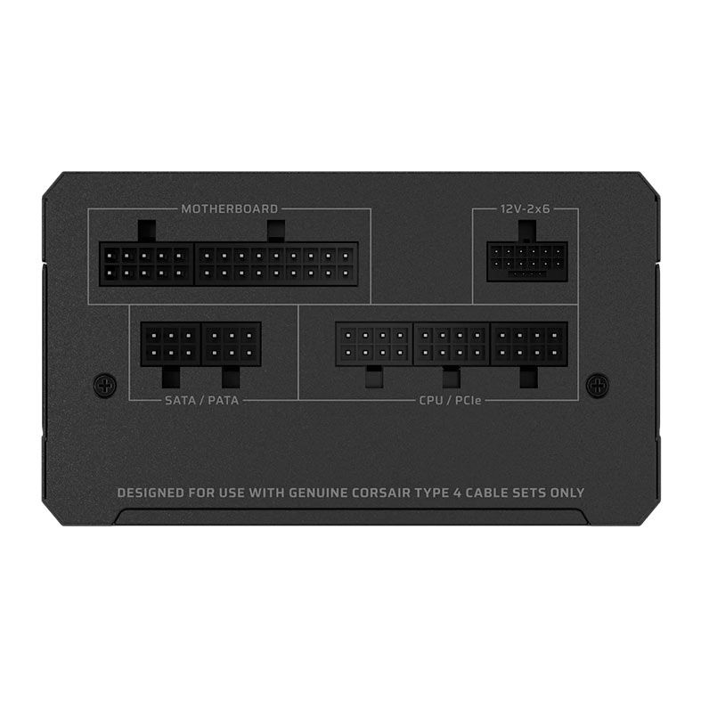 Fonte Corsair RM850e, 850W, ATX 3.1, PCIe 5.1, Full-Modular, Cybenetics Gold, Preto, CP-9020296-WW