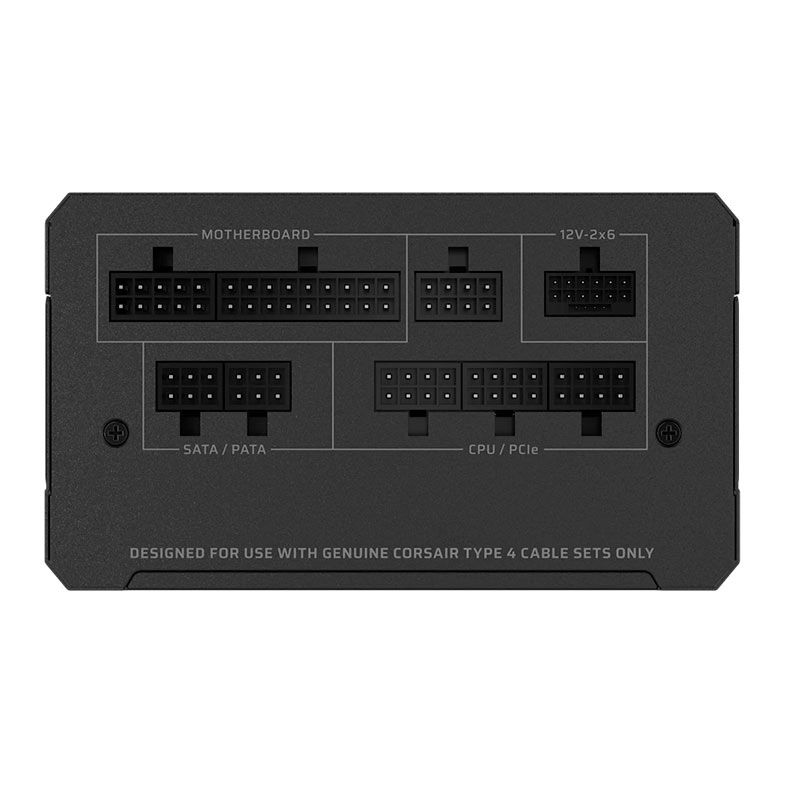 OPENBOX Fonte Corsair RM1000e, 1000W, Full-Modular, ATX 3.1, PCie 5.1, Cybenetics Gold, Preto, CP-9020297-BR