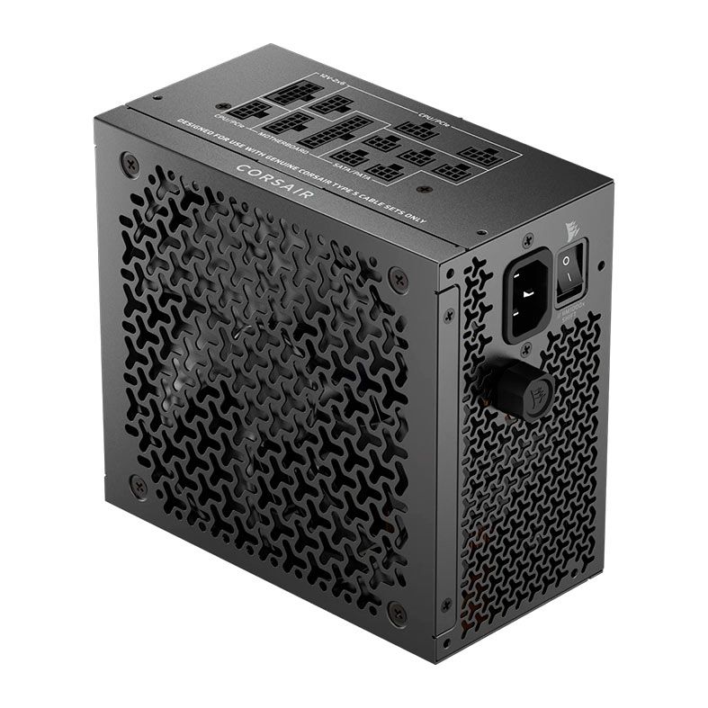 Fonte Corsair RM1000x Shift, 1000W, ATX 3.1, PCIe 5.1, Full-Modular, Cybenetics Gold, Preto, CP-9020300-BR