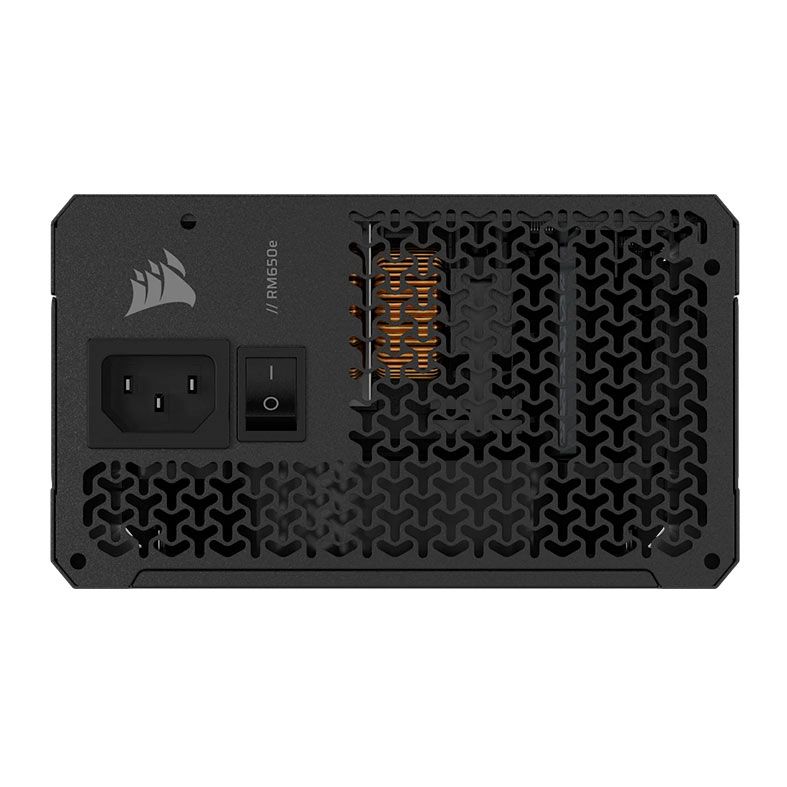 Fonte Corsair RM650e, 650W, Full-Modular, ATX 3.1, PCIe 5.1, Cybenetics Gold, Preto, CP-9020302-BR