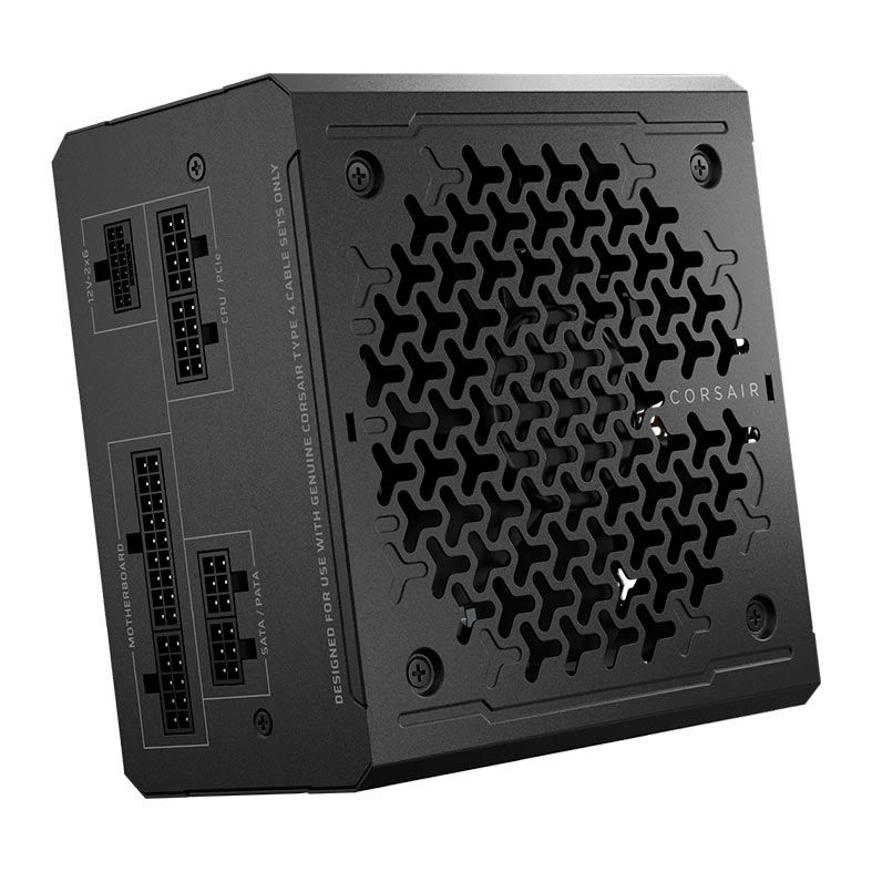 Fonte Corsair RM650e, 650W, Full-Modular, ATX 3.1, PCIe 5.1, Cybenetics Gold, Preto, CP-9020302-BR
