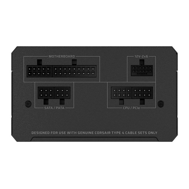 Fonte Corsair RM650e, 650W, Full-Modular, ATX 3.1, PCIe 5.1, Cybenetics Gold, Preto, CP-9020302-BR