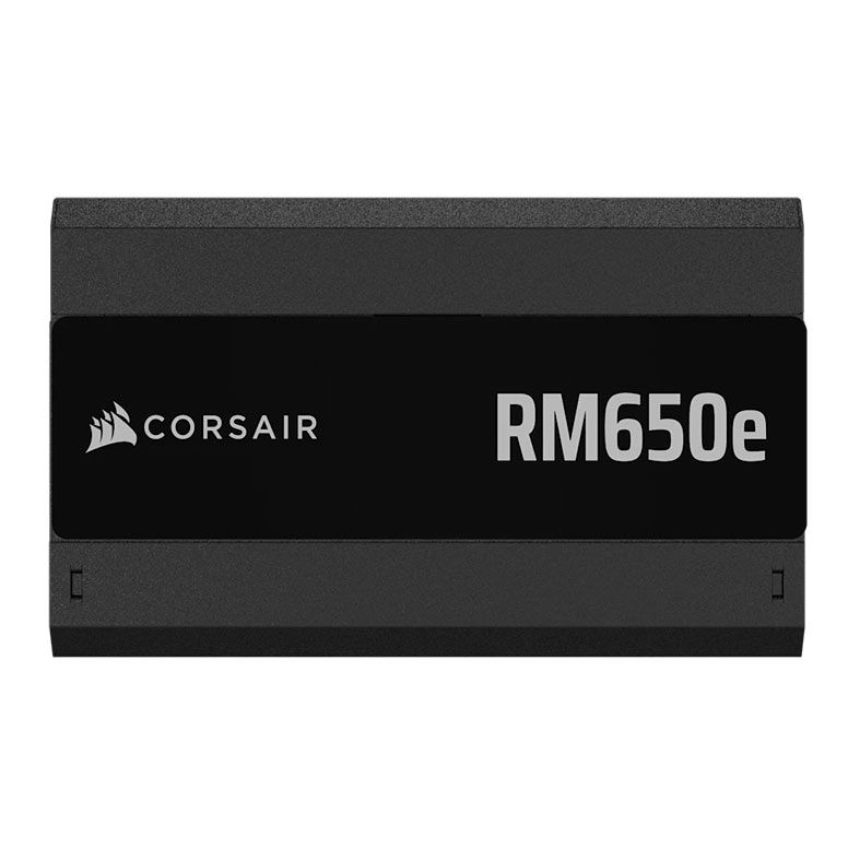 Fonte Corsair RM650e, 650W, Full-Modular, ATX 3.1, PCIe 5.1, Cybenetics Gold, Preto, CP-9020302-BR