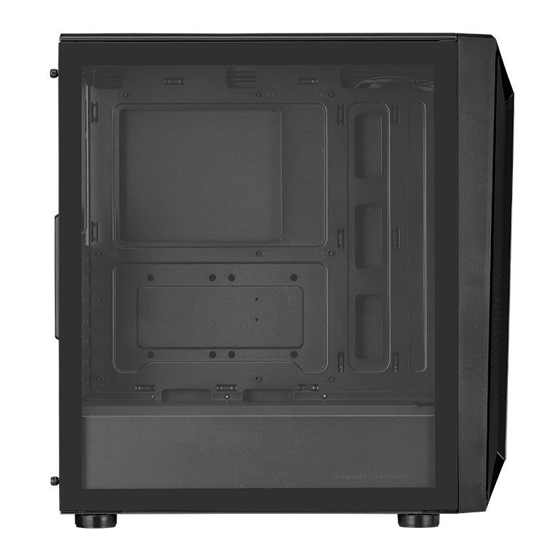 Gabinete Gamer Cooler Master CMP 510, RGB, Mid-Tower, Lateral de Vidro, Com 3 Fans, Preto, CP510-KGNN-S00