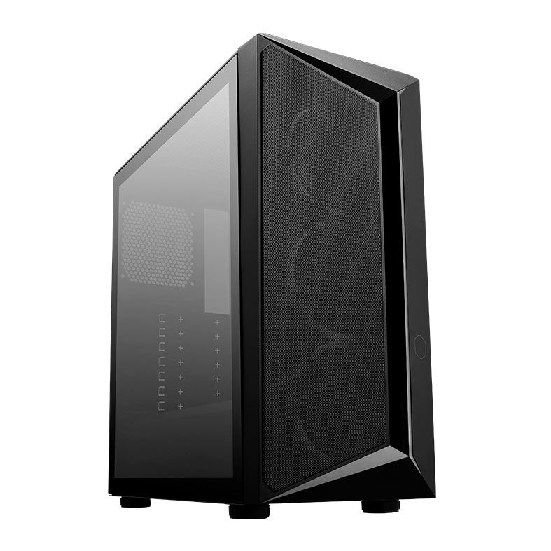 Gabinete Gamer Cooler Master CMP 510, RGB, Mid-Tower, Lateral de Vidro, Com 3 Fans, Preto, CP510-KGNN-S00