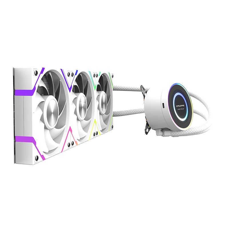 Water Cooler Cryorig Cryo360, ARGB, 360mm, Branco, CRYO-360-WH