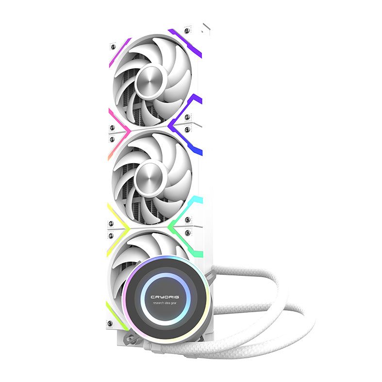 Water Cooler Cryorig Cryo360, ARGB, 360mm, Branco, CRYO-360-WH