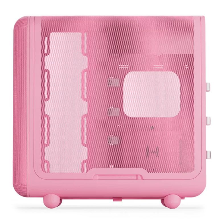 Gabinete Gamer Hyte X50, Mid Tower, Lateral de Vidro, Rosa, CS-HYTE-X50G-SM