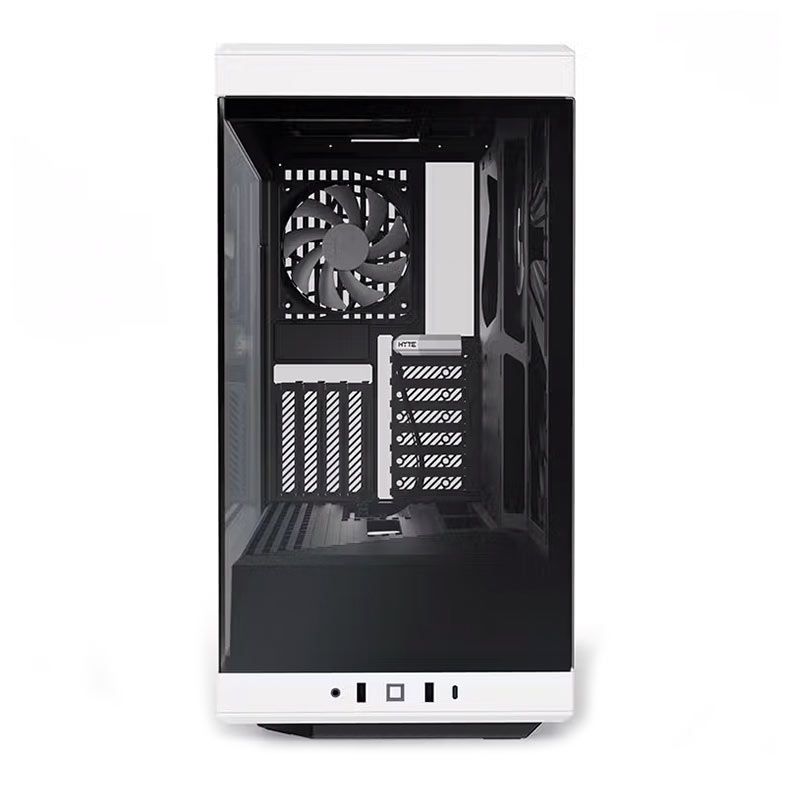 Gabinete Gamer Hyte Y40, Mid-Tower, Lateral de Vidro, Preto e Branco, CS-HYTE-Y40-BW