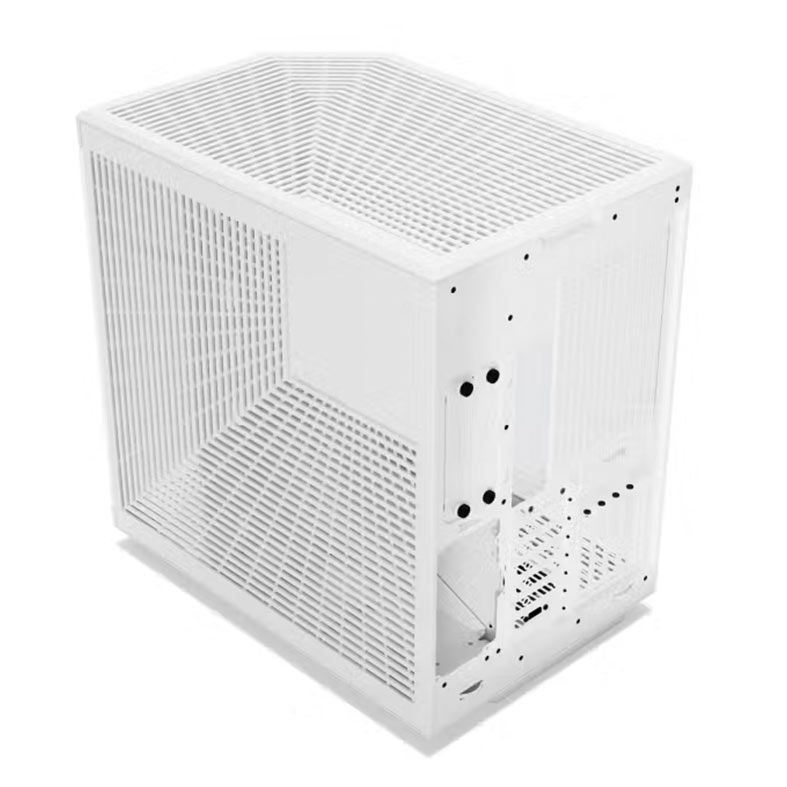 Gabinete Gamer Hyte Y70 Touch Infinite, Mid Tower, Lateral de Vidro, Display 14.9'' 60Hz, Snow White, CS-HYTE-Y70TTI-WW