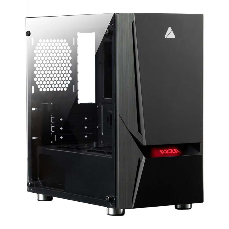 Gabinete Gamer AZZA Luminous 110F Lateral de Vidro LED RGB, CSAZ-110F