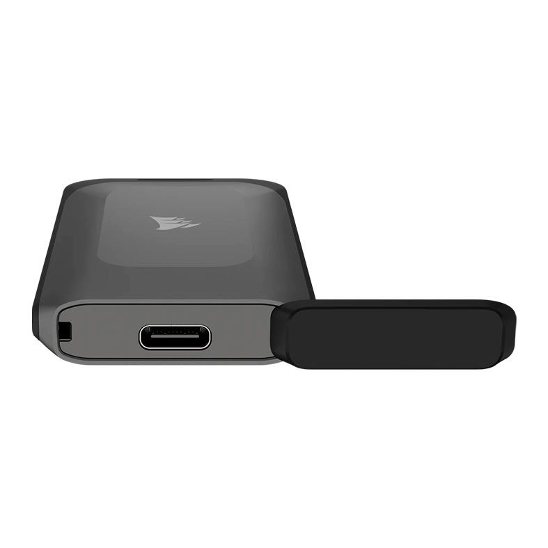 SSD Externo Corsair EX100U, 4TB, USB-C, Leitura 1600MB/s, Gravacao 1500MB/s, CSSD-EX100U4TB