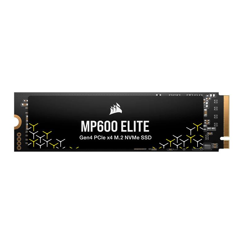 SSD Corsair MP600 Elite, 1TB, PCIe NVMe, M.2 2280, Leitura 7000MB/s, Gravacao 6200MB/S, CSSD-F1000GBMP600ENH