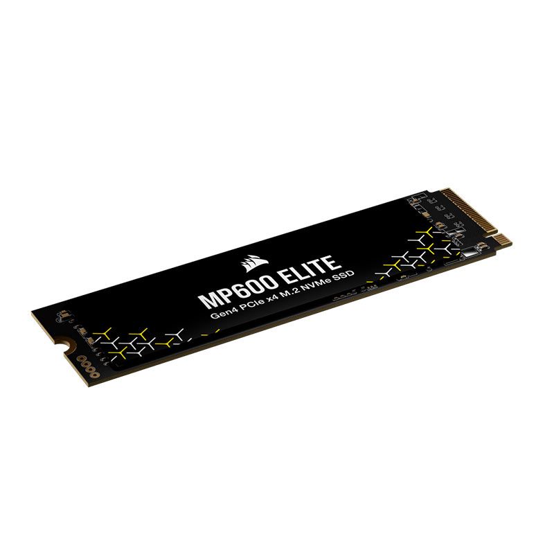 SSD Corsair MP600 Elite, 1TB, PCIe NVMe, M.2 2280, Leitura 7000MB/s, Gravacao 6200MB/S, CSSD-F1000GBMP600ENH