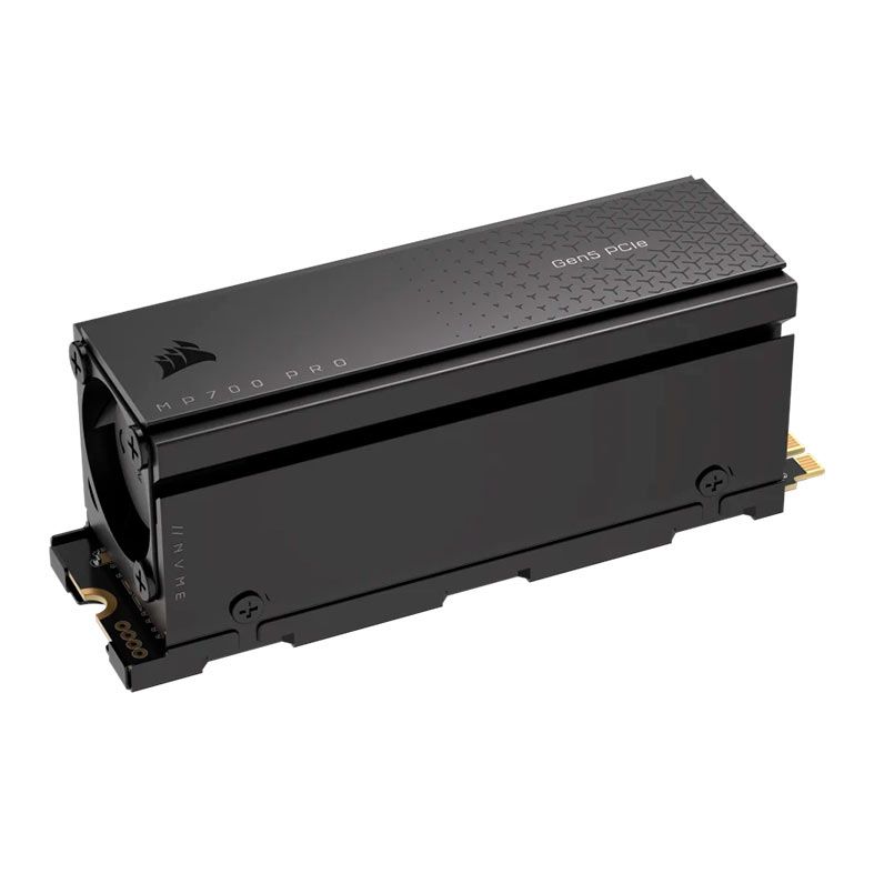 SSD Corsair MP700 Pro, 1TB, M.2 2280, PCie NVMe, Leitura 11700MB/s, Gravacao 9600MB/s, CSSD-F1000GBMP700PRO