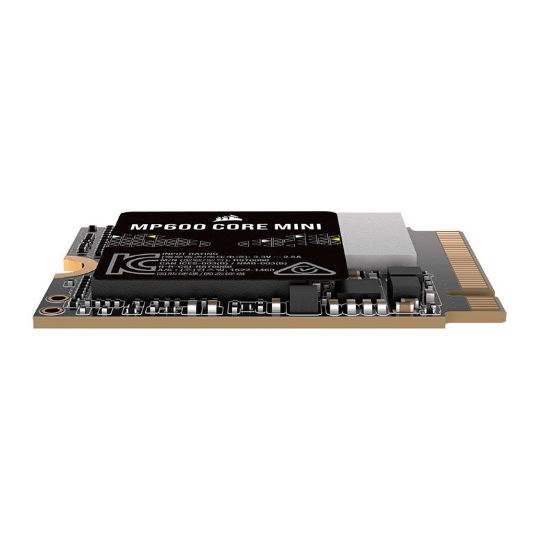 SSD Corsair MP600 Core Mini, 2TB, M.2 2230, PCIe NVMe, Leitura 5000MB/s, Gravacao 3800MB/s, CSSD-F2000GBMP600CMN