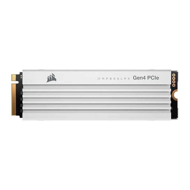 SSD Corsair MP600 Pro LPX, 4TB, M.2 2280, PCIe NVMe, Leitura 7100MB/s, Gravacao 6800MB/s, CSSD-F4000GBMP600PLPW