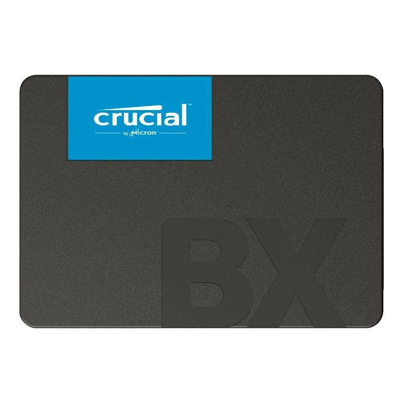 SSD Crucial BX500, 240GB, 2.5, Sata III 6GB/s, 3D NAND, Leitura 540MB/s, Gravacao 500MB/s, CT240BX500SSD1