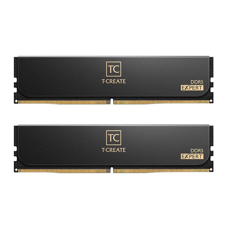 Memoria Team Group T-Create Expert, 32GB (2x16GB), DDR5, 6000MHz, C38, Preto, CTCED532G6000HC38GDC01