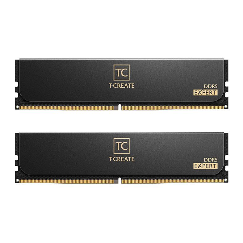 Memoria Team Group T-Force Expert, 96GB (2x48GB), DDR5, 6400MHz, C32, Preto, CTCED596G6400HC32ADC01