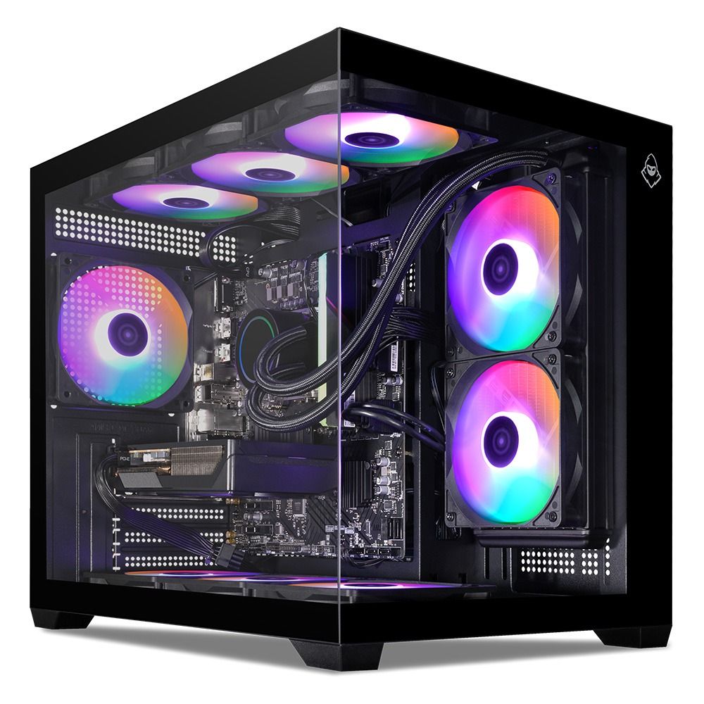 PC Gamer Pichau Gordox II, AMD Ryzen 7 5700X, GeForce RTX 5060 8GB, 16GB DDR4, SSD M.2 1TB