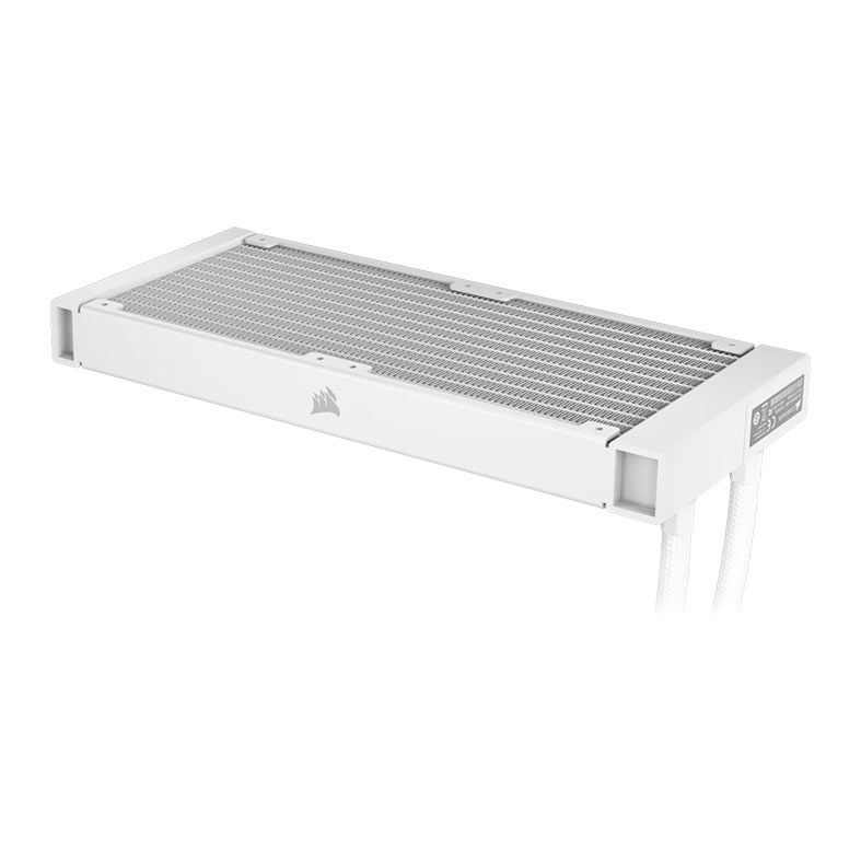 Water Cooler Corsair Icue H100i RGB Elite, 240mm, Branco, CW-9060078-WW