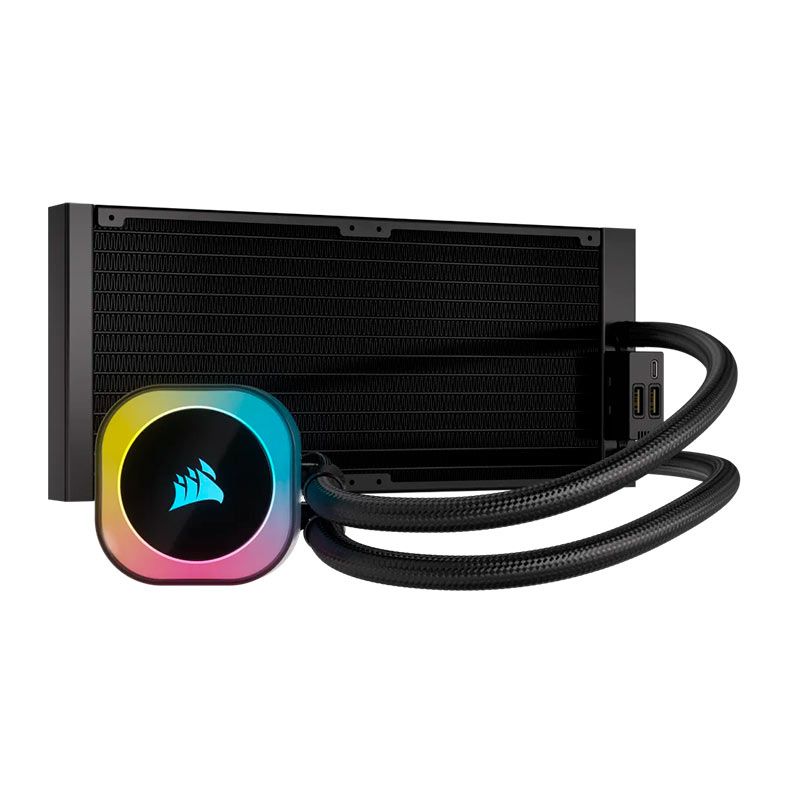 Water Cooler Corsair Icue Link H115i RGB AIO, 280mm, Preto, CW-9061002-WW