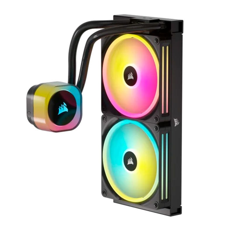 Water Cooler Corsair Icue Link H115i RGB AIO, 280mm, Preto, CW-9061002-WW