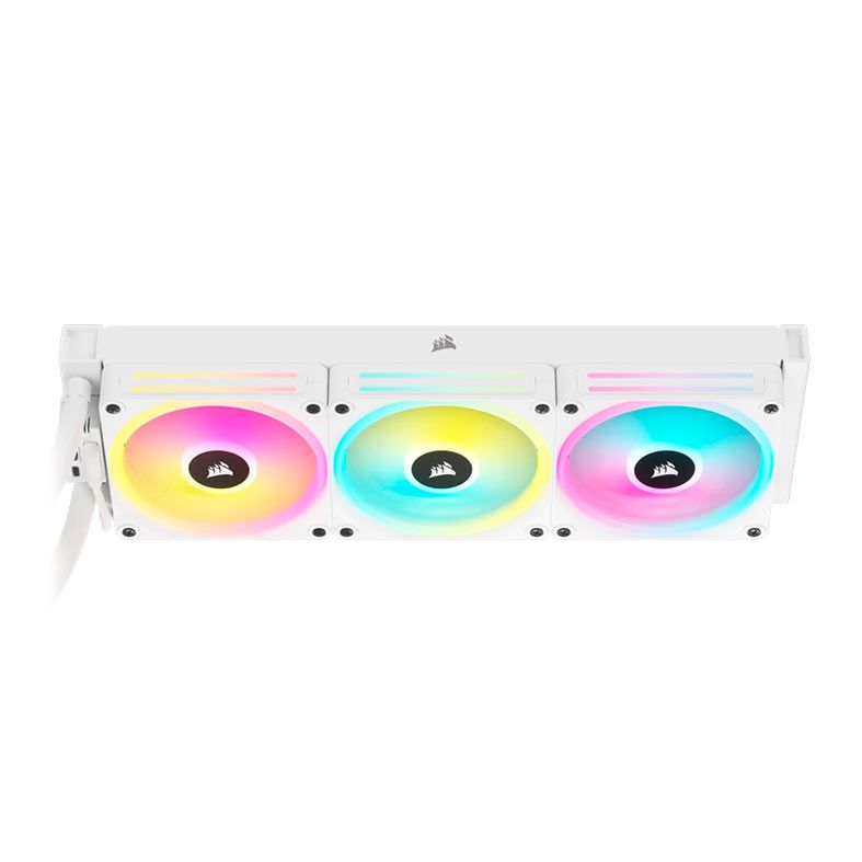 Water Cooler Corsair Icue Link H150i, RGB, 360mm, Branco, CW-9061006-WW