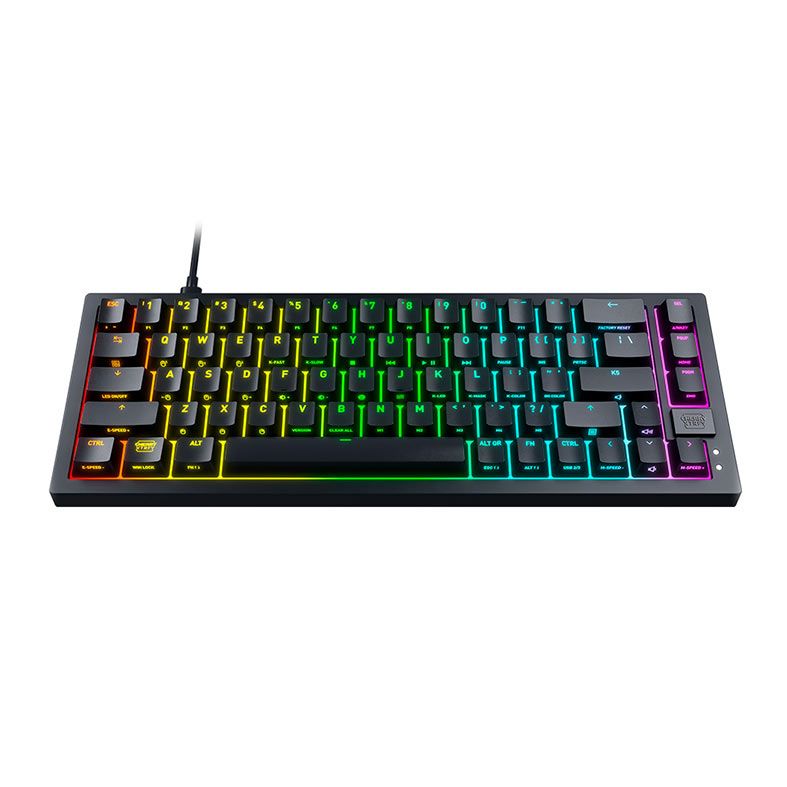 チ Teclado Mecanico Cherry Xtrfy K5V2, RGB, Switch Cherry MX2A Red