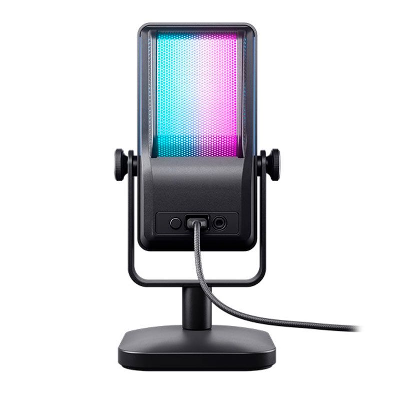 Microfone Condensador Cherry Xtrfy NGALE R, RGB, USB, Preto, CX-NGALE-R-RGB-BLACK
