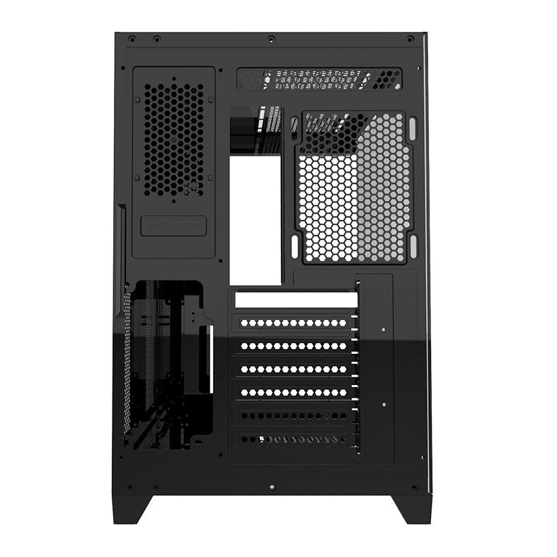 Gabinete Gamer Alseye Cycle 360, Mid-Tower, Lateral de Vidro, Preto, CYCLE360-BK