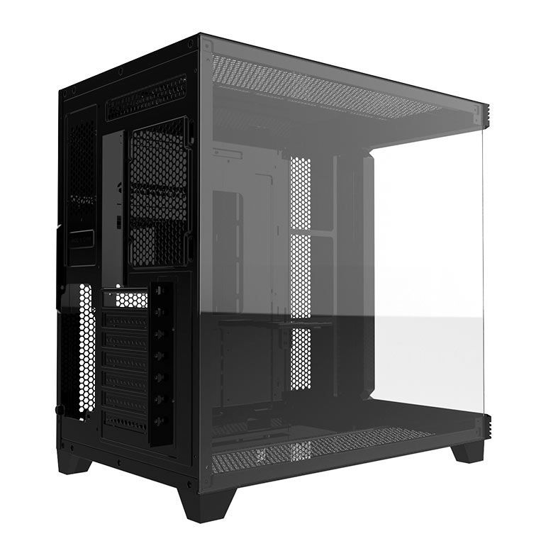 Gabinete Gamer Alseye Cycle 360, Mid-Tower, Lateral de Vidro, Preto, CYCLE360-BK