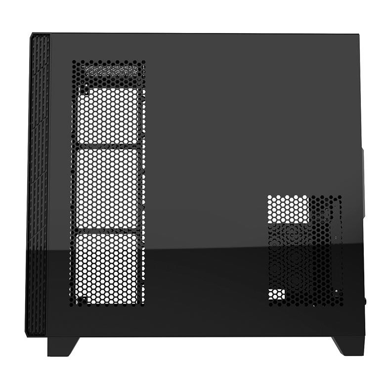 Gabinete Gamer Alseye Cycle 360, Mid-Tower, Lateral de Vidro, Preto, CYCLE360-BK