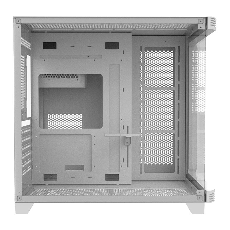 Gabinete Gamer Alseye Cycle 360, Mid-Tower, Lateral de Vidro, Branco, CYCLE360-WH