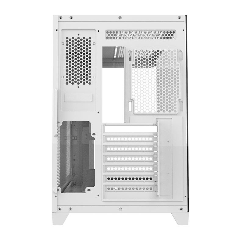 Gabinete Gamer Alseye Cycle 360, Mid-Tower, Lateral de Vidro, Branco, CYCLE360-WH