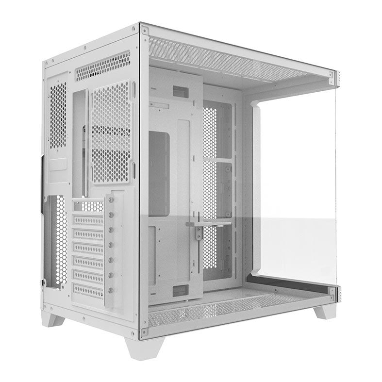 Gabinete Gamer Alseye Cycle 360, Mid-Tower, Lateral de Vidro, Branco, CYCLE360-WH